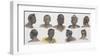 Black People of Different Nations-Jean Baptiste Debret-Framed Giclee Print