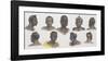 Black People of Different Nations-Jean Baptiste Debret-Framed Giclee Print