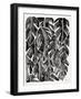 Black Philodendron-Cat Coquillette-Framed Art Print