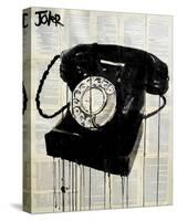 Black Phone-Loui Jover-Stretched Canvas