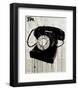 Black Phone-Loui Jover-Framed Art Print