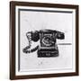 Black Phone-JB Hall-Framed Giclee Print