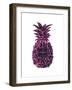 Black Pink Pineapple-Amanda Greenwood-Framed Art Print