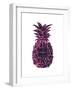 Black Pink Pineapple-Amanda Greenwood-Framed Art Print