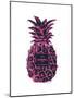 Black Pink Pineapple-Amanda Greenwood-Mounted Art Print