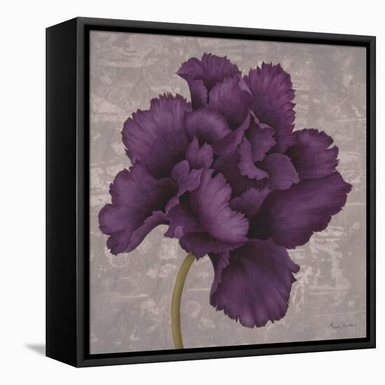 Black Plum 1-Ariane Martine-Framed Stretched Canvas