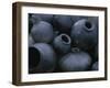 Black Pottery, San Bartolo Coyotepec, Oaxaca, Mexico-Judith Haden-Framed Premium Photographic Print