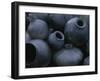 Black Pottery, San Bartolo Coyotepec, Oaxaca, Mexico-Judith Haden-Framed Premium Photographic Print