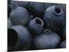 Black Pottery, San Bartolo Coyotepec, Oaxaca, Mexico-Judith Haden-Mounted Photographic Print