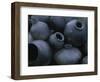 Black Pottery, San Bartolo Coyotepec, Oaxaca, Mexico-Judith Haden-Framed Photographic Print