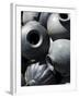 Black Pottery Typical of Oaxaca Area, Mexico, North America-Robert Harding-Framed Photographic Print