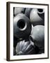 Black Pottery Typical of Oaxaca Area, Mexico, North America-Robert Harding-Framed Photographic Print