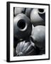 Black Pottery Typical of Oaxaca Area, Mexico, North America-Robert Harding-Framed Photographic Print