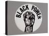 Black Power Button-David J. Frent-Stretched Canvas