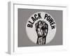 Black Power Button-David J. Frent-Framed Photographic Print