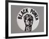 Black Power Button-David J. Frent-Framed Photographic Print