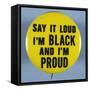 Black Pride Pin-David J. Frent-Framed Stretched Canvas