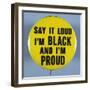 Black Pride Pin-David J. Frent-Framed Photographic Print