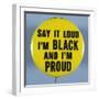 Black Pride Pin-David J. Frent-Framed Photographic Print