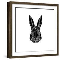 Black Rabbit-Lisa Kroll-Framed Premium Giclee Print