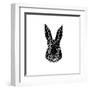 Black Rabbit-Lisa Kroll-Framed Art Print