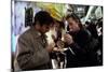 Black Rain by Ridley Scott with Andy Garcia and Michael Douglas, 1989 (photo)-null-Mounted Photo