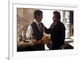 Black Rain by Ridley Scott with Ken Takakura and Michael Douglas, 1989 (photo)-null-Framed Photo