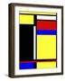 Black Rectangle No.1-Diana Ong-Framed Giclee Print