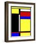 Black Rectangle No.1-Diana Ong-Framed Premium Giclee Print