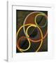 Black Relief with Colour Circles, 1930/32-Robert Delaunay-Framed Giclee Print