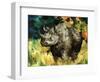 Black Rhino-Sydney Edmunds-Framed Premium Giclee Print