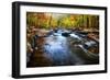 Black River Gorge Fall Scenic New Jersey-George Oze-Framed Photographic Print