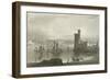 Black Rock Castle-William Henry Bartlett-Framed Giclee Print