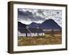 Black Rock Cottage and Buachaille Etive Mor, Glencoe, Highland Region, Scotland-Patrick Dieudonne-Framed Photographic Print