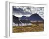 Black Rock Cottage and Buachaille Etive Mor, Glencoe, Highland Region, Scotland-Patrick Dieudonne-Framed Photographic Print