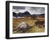 Black Rock Cottage and Buachaille Etive Mor, Glencoe, Highland Region, Scotland-Patrick Dieudonne-Framed Photographic Print