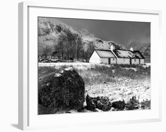 Black Rock Cottage, Glencoe, Scotland, UK-Nadia Isakova-Framed Photographic Print