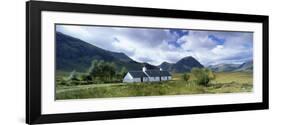 Black Rock Cottage, Rannoch Moor, Western Highlands, Scotland, United Kingdom, Europe-Lee Frost-Framed Photographic Print