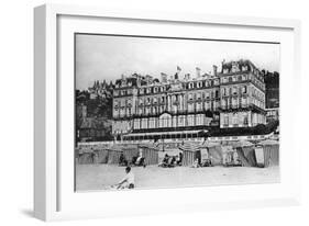 Black Rock Hotel, Trouville, France, C1920S-null-Framed Giclee Print