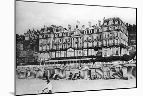 Black Rock Hotel, Trouville, France, C1920S-null-Mounted Giclee Print
