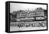 Black Rock Hotel, Trouville, France, C1920S-null-Framed Stretched Canvas