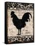Black Rooster 2-Diane Stimson-Framed Stretched Canvas