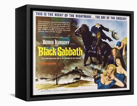 Black Sabbath, 1964-null-Framed Stretched Canvas