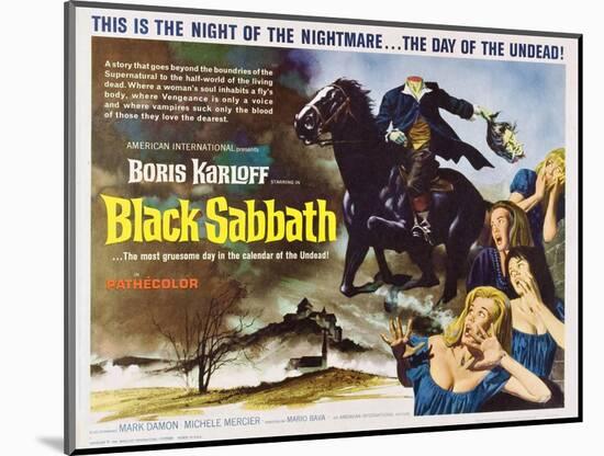 Black Sabbath, 1964-null-Mounted Art Print