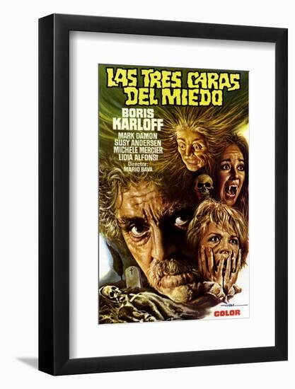 Black Sabbath, (aka Las Tres Caras Del Miedo), Boris Karloff, 1963-null-Framed Photo