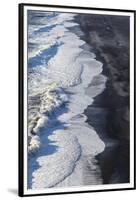 Black Sand Beach Near Vik, Iceland-Chuck Haney-Framed Premium Photographic Print
