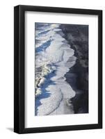 Black Sand Beach Near Vik, Iceland-Chuck Haney-Framed Photographic Print