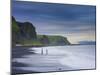 Black Sand Beach, Vik, Cape Dyrholaey, South Coast, Iceland-Michele Falzone-Mounted Photographic Print