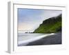 Black Sand Beach, Vik, Cape Dyrholaey, South Coast, Iceland-Michele Falzone-Framed Photographic Print