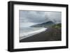 Black sand volcanic Taharuu Beach, Tahiti, Society Islands, French Polynesia, Pacific-Michael Runkel-Framed Photographic Print